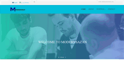 Desktop Screenshot of modernsazanco.com